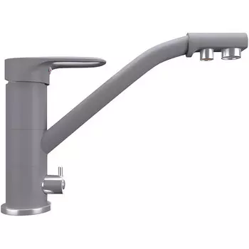 Смеситель для кухни Ulgran Quartz UQ-010-05 бетон