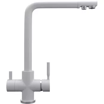 Смеситель для кухни Ulgran Quartz UQ-016-04 платина