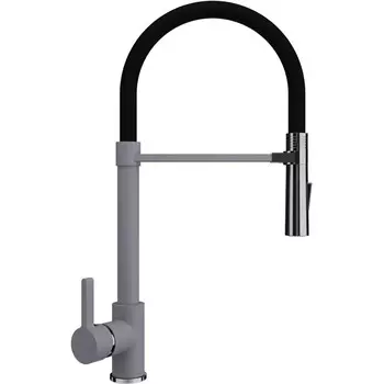 Смеситель для кухни Ulgran Quartz UQ-024-05 бетон