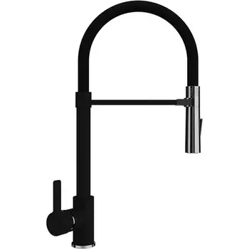 Смеситель для кухни Ulgran Quartz UQ-024-07 уголь