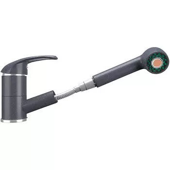 Смеситель для кухни Ulgran U-002-343 антрацит