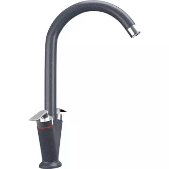 Смеситель для кухни Ulgran U-011-343 антрацит