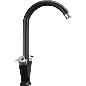 Смеситель для кухни Ulgran U-011-344 ультра-черный (344)