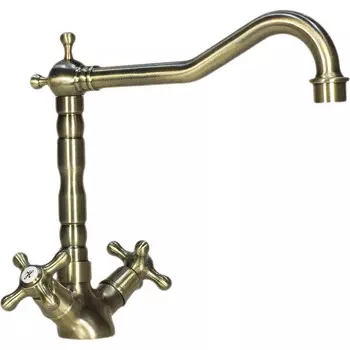 Смеситель для кухни Ulgran U-014 Бронза