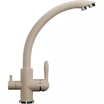 Смеситель для кухни Ulgran U-017-328 бежевый (328)