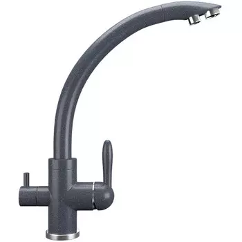 Смеситель для кухни Ulgran U-017-343 антрацит