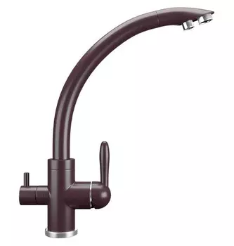 Смеситель для кухни Ulgran U-017-345 шоколад