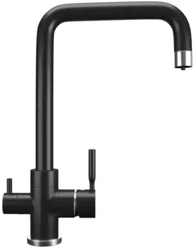 Смеситель для кухни Ulgran U-019-344 ультра-черный