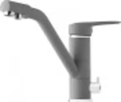 Смеситель для кухни Weissgauff WG 01005 Gray