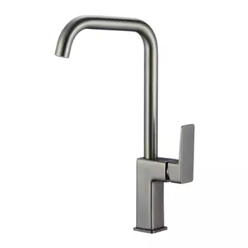 Смеситель для кухни WesnaArt NARCIS NAR06-150GM-25432 оружейная сталь