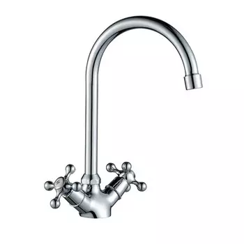 Смеситель для кухни WesnaArt RASSVET RAS02-110 хром