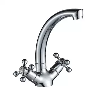 Смеситель для кухни WesnaArt RASSVET RAS02-120 хром