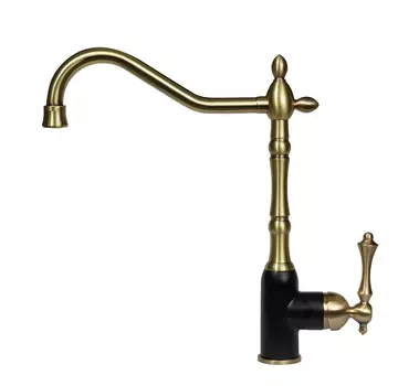 Смеситель для кухни Zigmund & Shtain 1900 темная скала