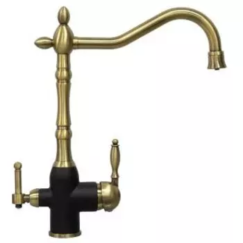 Смеситель для кухни Zigmund & Shtain 1900B молодое шампанское