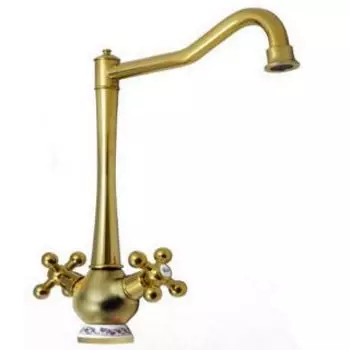 Смеситель для кухни Zigmund & Shtain 2100 золото