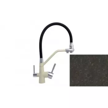 Смеситель для кухни Zigmund & Shtain 2200 темная скала