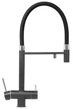 Смеситель для кухни Zigmund & Shtain 2300 темная скала