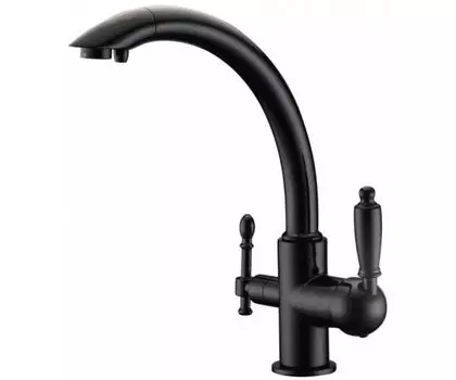 Смеситель для кухни Zorg ZR 314 YF-33 черный