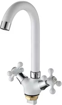 Смеситель для раковины Ammore A5681-C белый