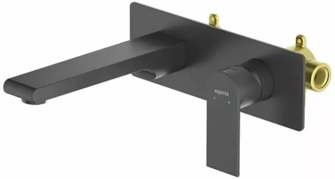 Смеситель для раковины Aquatek ЛИРА AQ1413MB