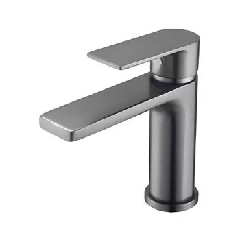 Смеситель для раковины BELZ B10678-3 оружейная сталь