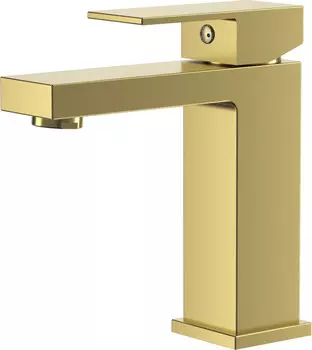 Смеситель для раковины D&K Bayern.Liszt матовое золото (DA1512107)