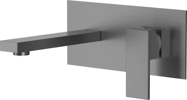 Смеситель для раковины D&K Bayern.Liszt серый графит (DA1514406)