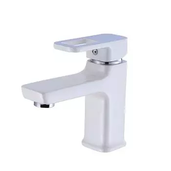 Смеситель для раковины D-Lin D110366-C белый