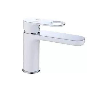 Смеситель для раковины D-Lin D110377-C белый