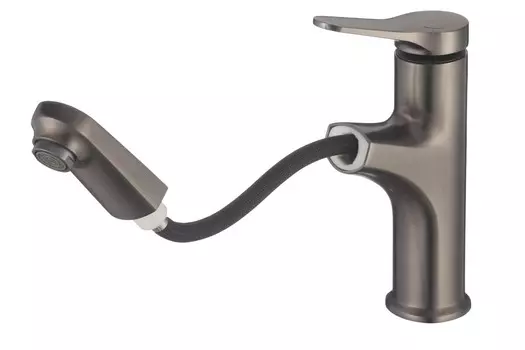 Смеситель для раковины D-Lin D158367-S графит