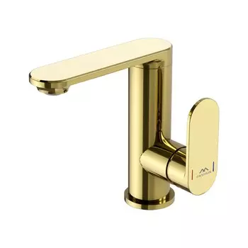 Смеситель для раковины Fashun A8885-35 золото