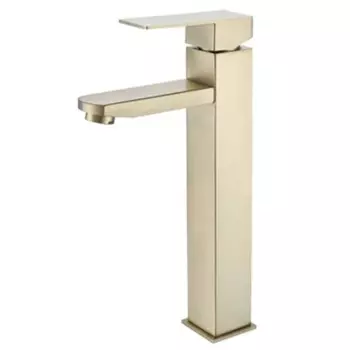 Смеситель для раковины Fmark FS8111C матовое золото