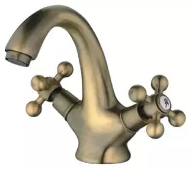 Смеситель для раковины Haiba HB1019-4 бронза