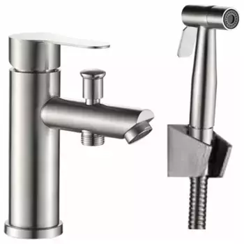 Смеситель для раковины Haiba HB12801 сталь