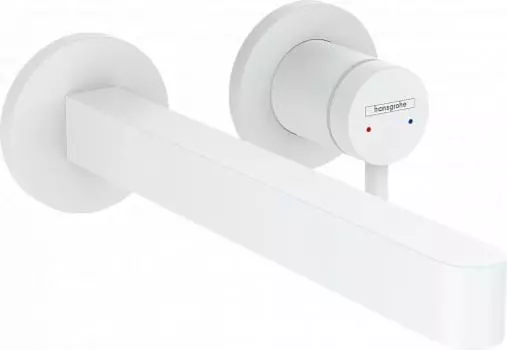 Смеситель для раковины Hansgrohe Finoris 76050700 матовый белый (внешняя часть)