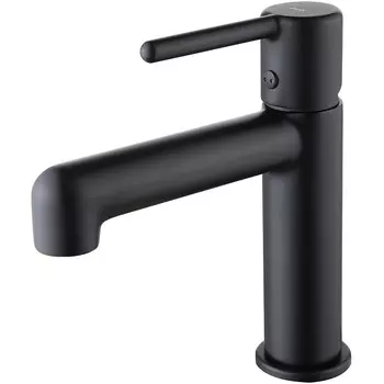 Смеситель для раковины Iddis Aiger черный матовый (AIGBL00i01)