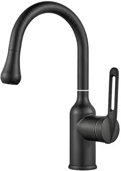 Смеситель для раковины Raffine F101H черный