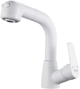 Смеситель для раковины Raffine F291C белый