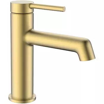 Смеситель для раковины Raglo R20.10.03 золотой сатин