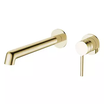 Смеситель для раковины Raglo R20.11.03 золотой сатин