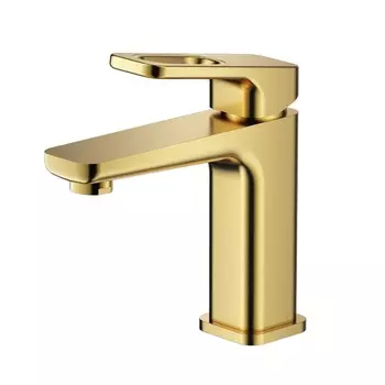 Смеситель для раковины Raglo R51.10.03 золотой сатин