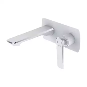 Смеситель для раковины Rose R13F R1341F белый/хром