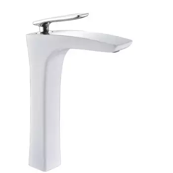 Смеситель для раковины Rose R27F R2711F белый/хром