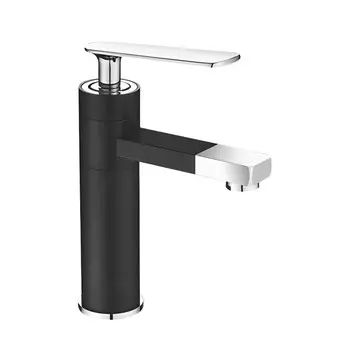 Смеситель для раковины Shevanik S6601H черный/хром