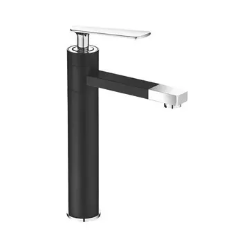 Смеситель для раковины Shevanik S6611H черный/хром