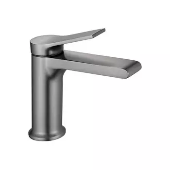 Смеситель для раковины Shevanik S8301T оружейная сталь