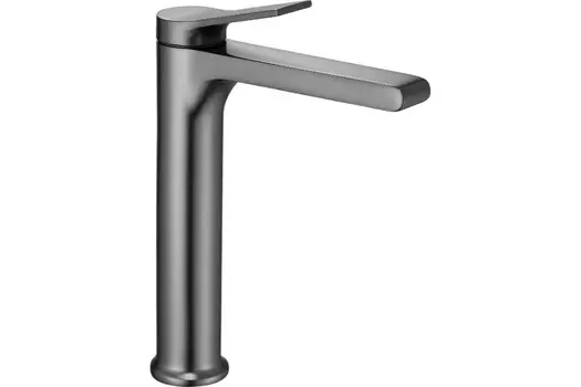 Смеситель для раковины Shevanik S8311T оружейная сталь