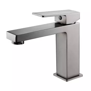 Смеситель для раковины Shevanik S9601T оружейная сталь