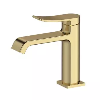 Смеситель для раковины Splenka S31.10.03 золотой сатин