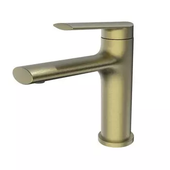 Смеситель для раковины Splenka S50.10.03 золотой сатин